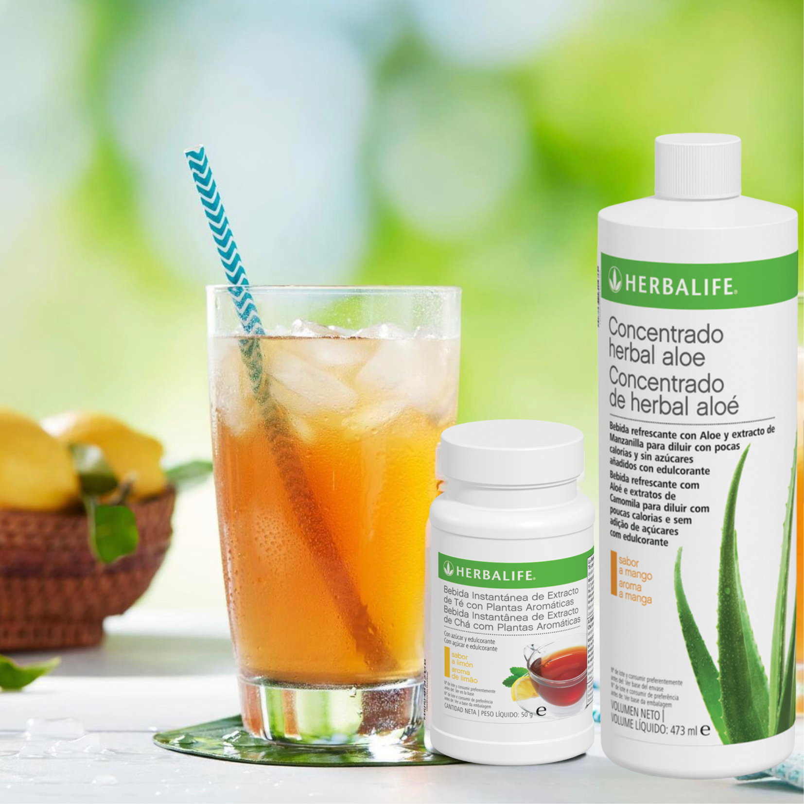 BEBIDA DE TE Y ALOE