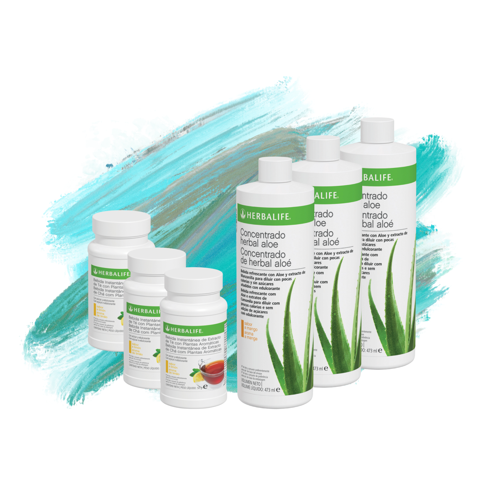 3 Aloe + 3 Té