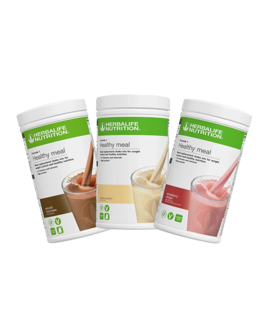 Pack x3 Formula 1 Nutritional Shake Mix 550 g (Mixed Flavours)
