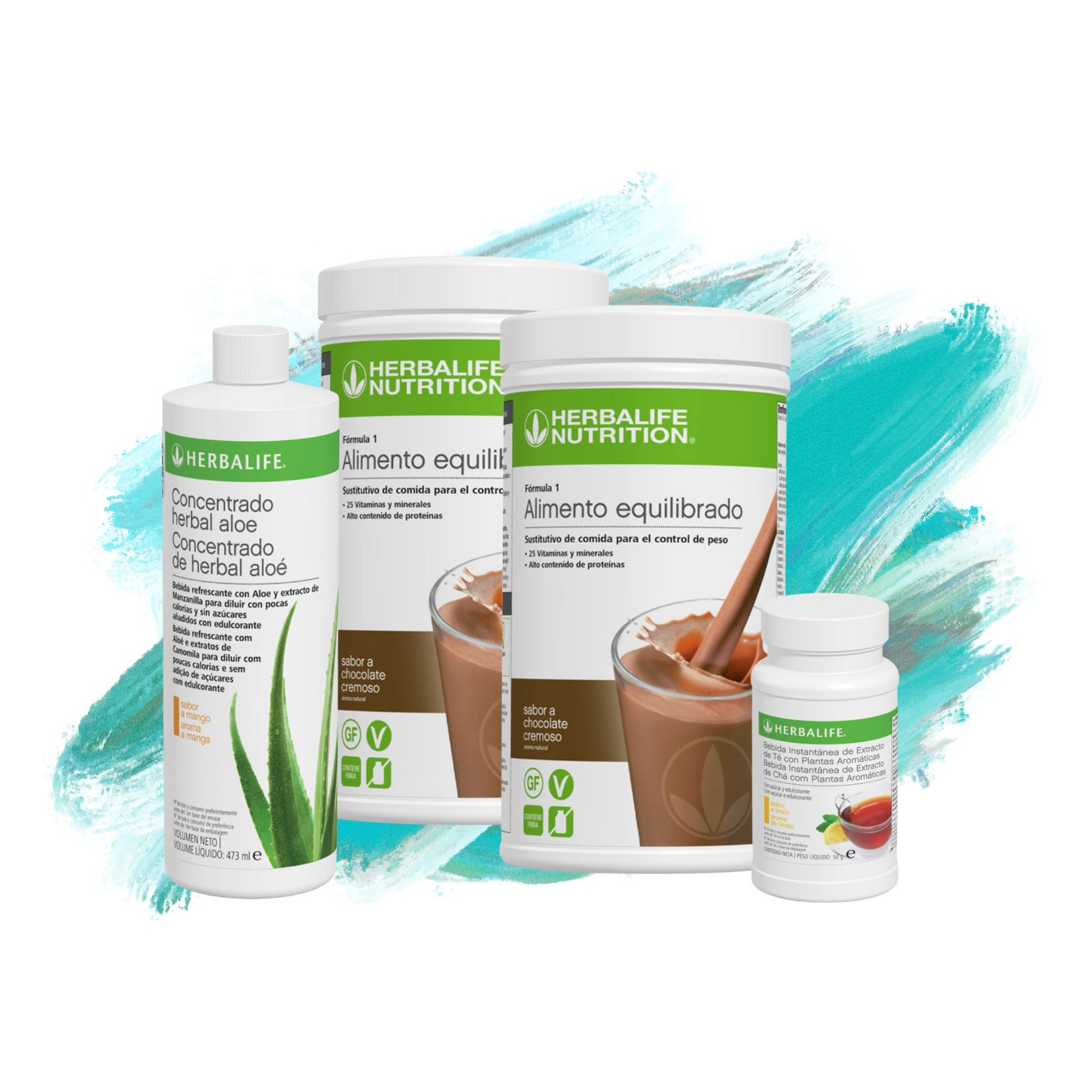 2 F1 + Aloe + Té