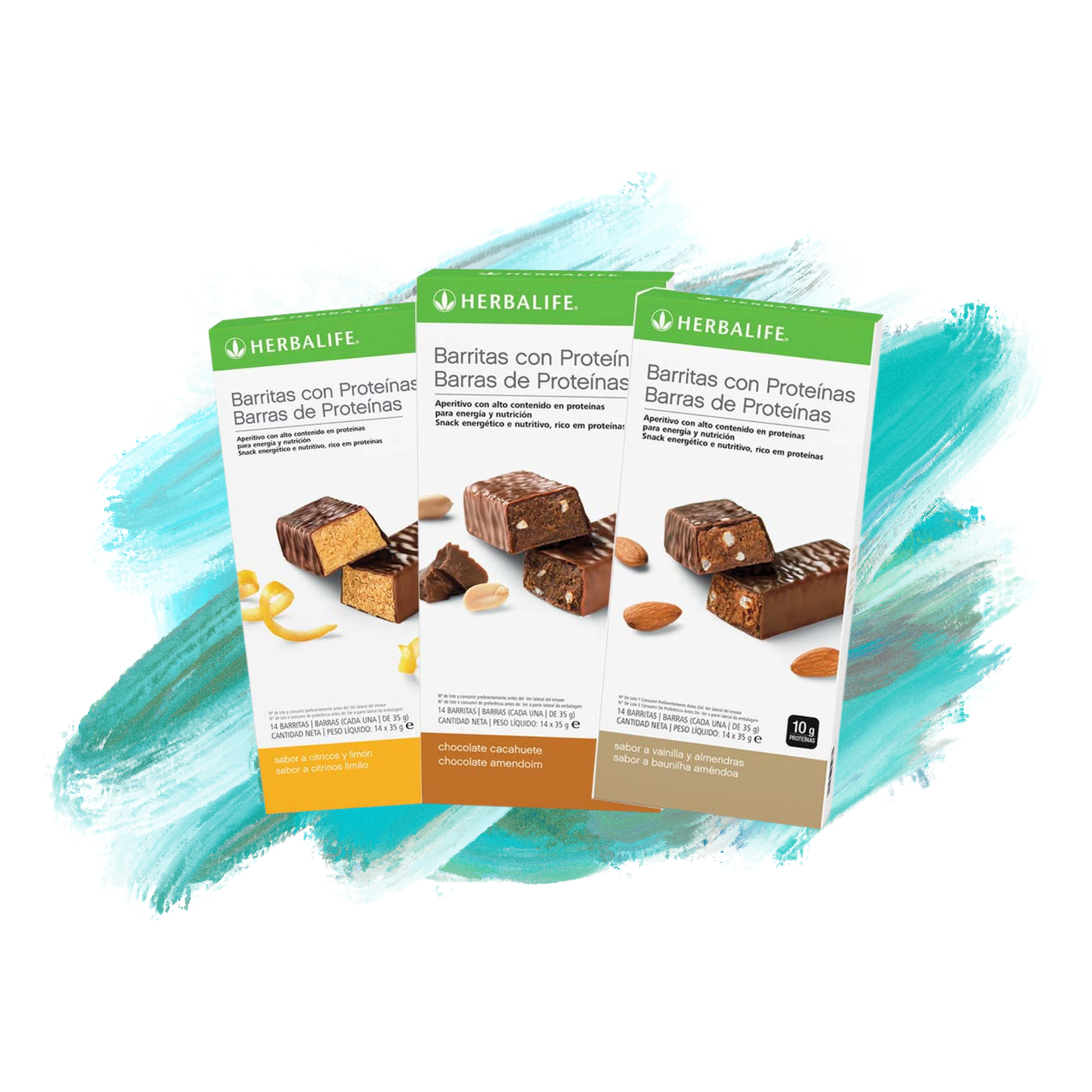 Barritas con proteínas Caja 14 barritas